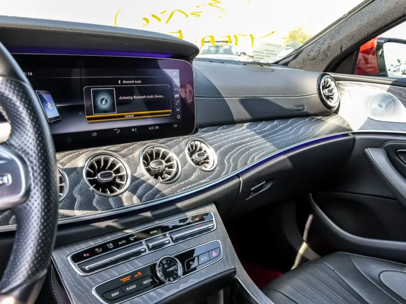 2018 Mercedes-Benz CLS-Class CLS 450 6 Cylinders Petrol Engine Red Black Sedan Automatic