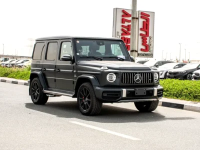 2022 Mercedes-Benz G-Class G 63 AMG 8 Cylinder Petrol Engine Black SUV Japanese Specs