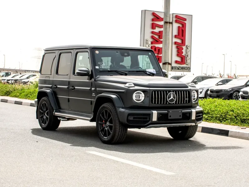 2022 Mercedes-Benz G-Class G 63 AMG 8 Cylinder Petrol Engine Black SUV Japanese Specs