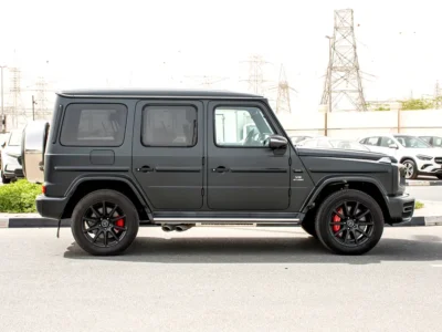 2022 Mercedes-Benz G-Class G 63 AMG 8 Cylinder Petrol Engine Black SUV Japanese Specs