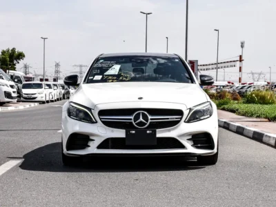 2019 Mercedes-Benz C-Class C43 AMG 6 Cylinders Petrol Engine White Black Sedan Japanese Specs
