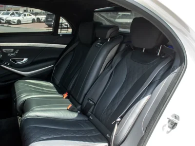 2015 Mercedes-Benz S-Class S 550 8 Cylinders Petrol Engine White Black Sedan PREMIUM EDITION