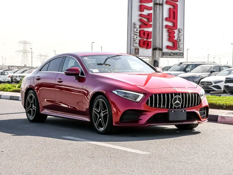 2018 Mercedes-Benz CLS-Class CLS 450 6 Cylinders Petrol Engine Red Black Sedan Automatic