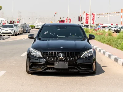 2017 Mercedes-Benz C-Class C63 S 8 Cylinders Petrol Engine Black Sedan Japanese Specs