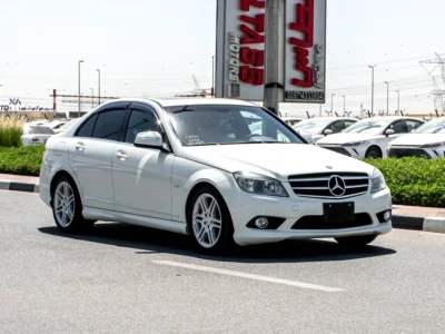 2008 Mercedes-Benz C-Class C250 4 Cylinders Petrol Engine White Black Sedan Automatic