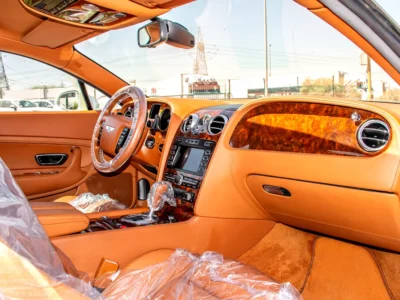 2007 Bentley Continental GT 12 Cylinders Petrol Engine White Tan Coupe GCC Specs Pristine Condition