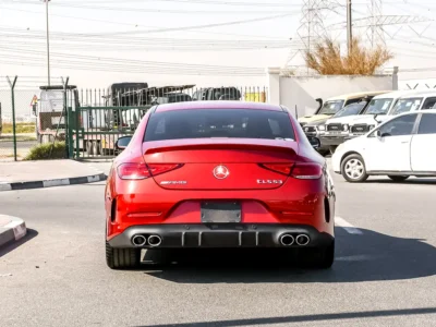 2018 Mercedes-Benz CLS-Class CLS 450 6 Cylinders Petrol Engine Red Black Sedan Automatic