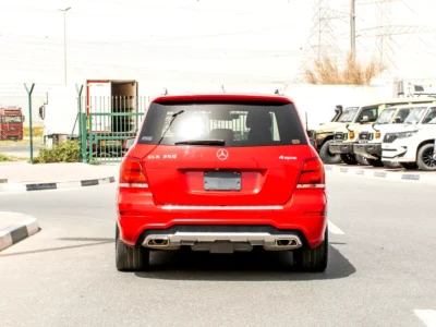 2013 Mercedes-Benz GLK-Class GLK 350 4matic 6 Cylinders Petrol Engine Red Black SUV Automatic