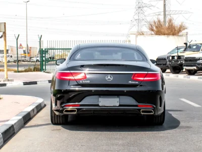 2015 Mercedes-Benz S-Class S 550 4MATIC 8 Cylinders Petrol Engine Black Red Coupe Automatic