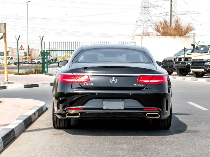 2015 Mercedes-Benz S-Class S 550 4MATIC 8 Cylinders Petrol Engine Black Red Coupe Automatic