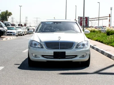 2007 Mercedes-Benz S-Class S 600 12 Cylinders Petrol Engine White Black Sedan Japanese Specs