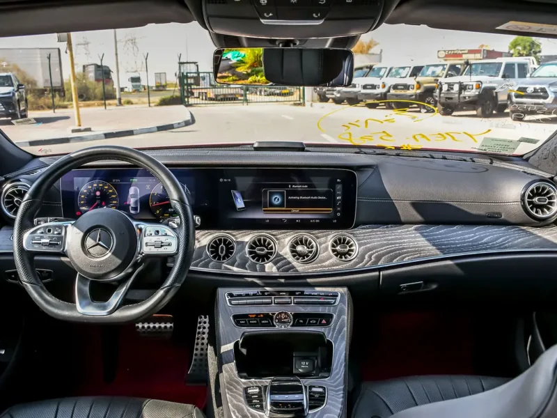 2018 Mercedes-Benz CLS-Class CLS 450 6 Cylinders Petrol Engine Red Black Sedan Automatic
