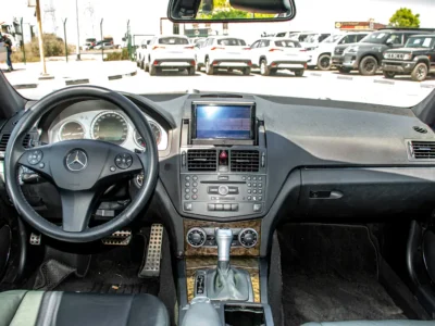 2008 Mercedes-Benz C-Class C250 4 Cylinders Petrol Engine White Black Sedan Automatic