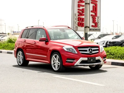 2013 Mercedes-Benz GLK-Class GLK 350 4matic 6 Cylinders Petrol Engine Red Black SUV Automatic