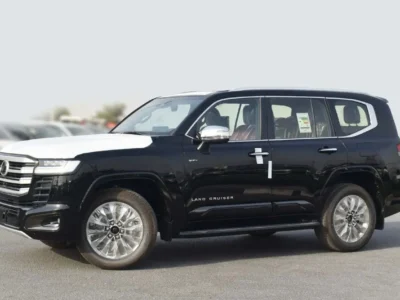 2025 Toyota Land Cruiser VXR 3.5 Litres 6 Cylinders Hybrid Engine Black Red SUV Automatic