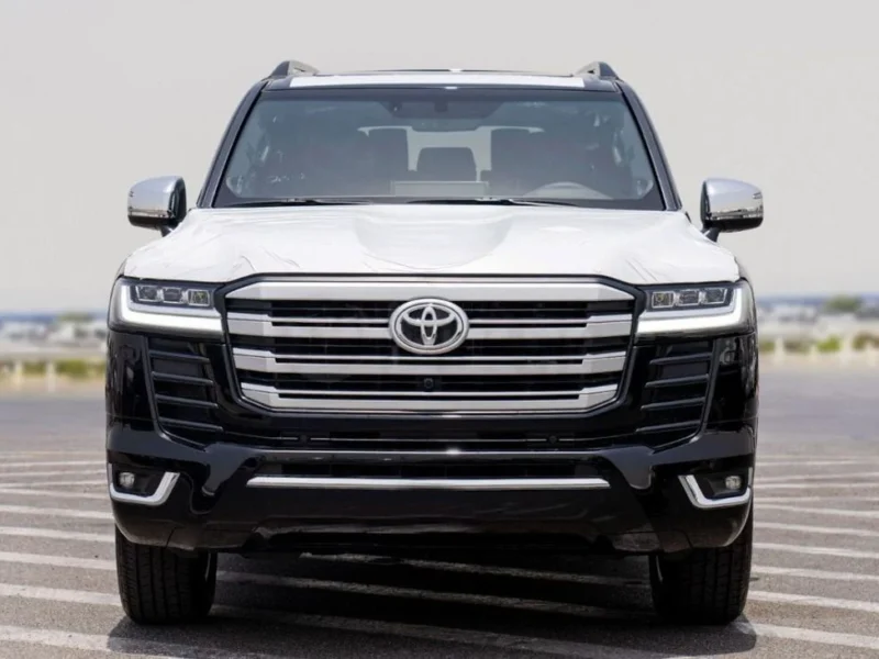 2025 Toyota Land Cruiser VXR 3.5 Litres 6 Cylinders Petrol Engine Black SUV Automatic