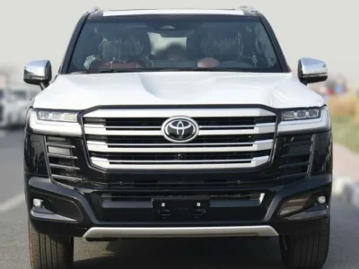 2025 Toyota Land Cruiser VXR 3.5 Litres 6 Cylinders Hybrid Engine Black Red SUV Automatic