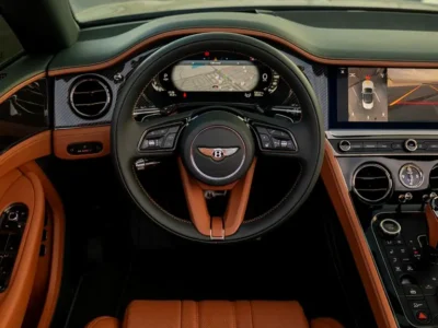 2026 Bentley Continental GTC 8 Cylinders Petrol Engine Green Brown Convertible GCC Specs