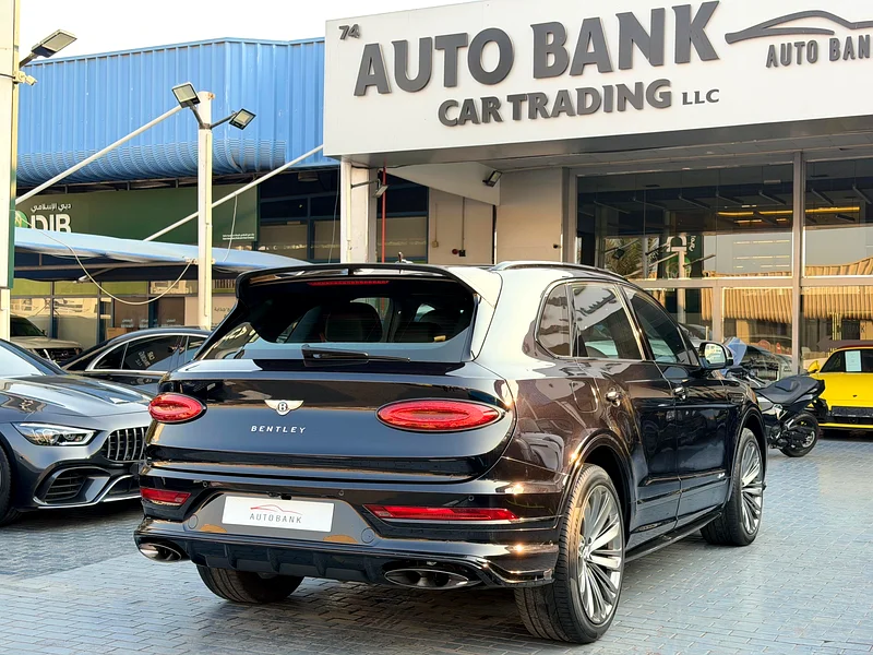 2021 Bentley Bentayga W12 Speed 12 Cylinders Engine Black SUV GCC Specs Automatic