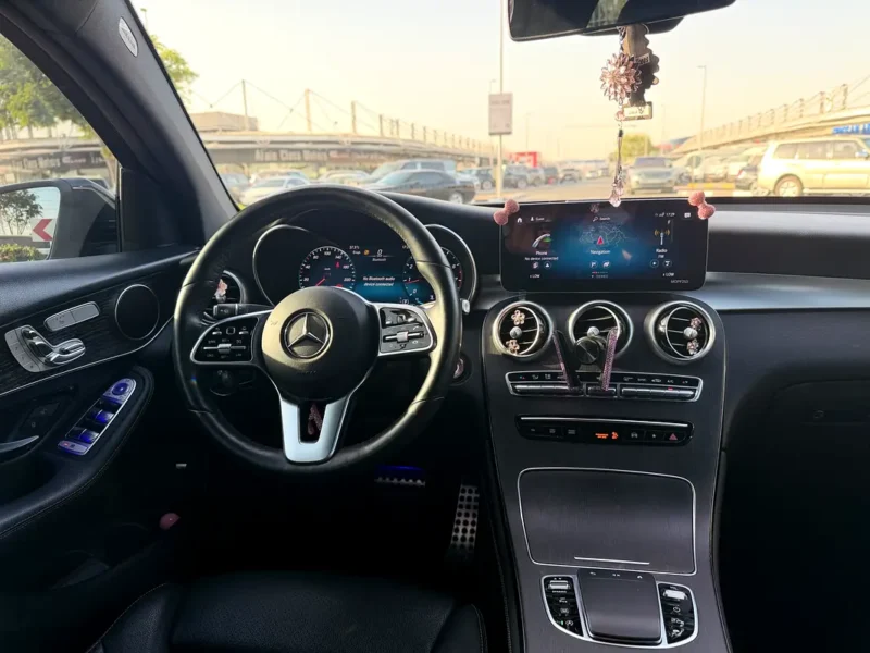 2020 Mercedes-Benz GLC Coupe GLC 300 AMG 4MATIC 4 Cylinders Engine Black Brown Coupe