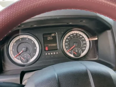 2020 Dodge RAM 3.6 Litres 6 Cylinders Petrol Engine White Red Pickup Truck Automatic