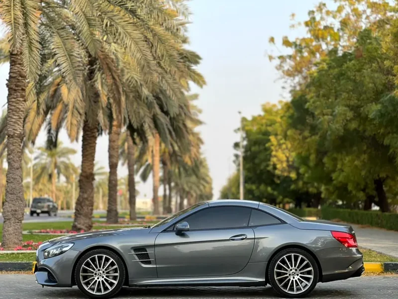 2017 Mercedes-Benz SL-Class SL 400 6 Cylinders Petrol Engine Grey Red Convertible