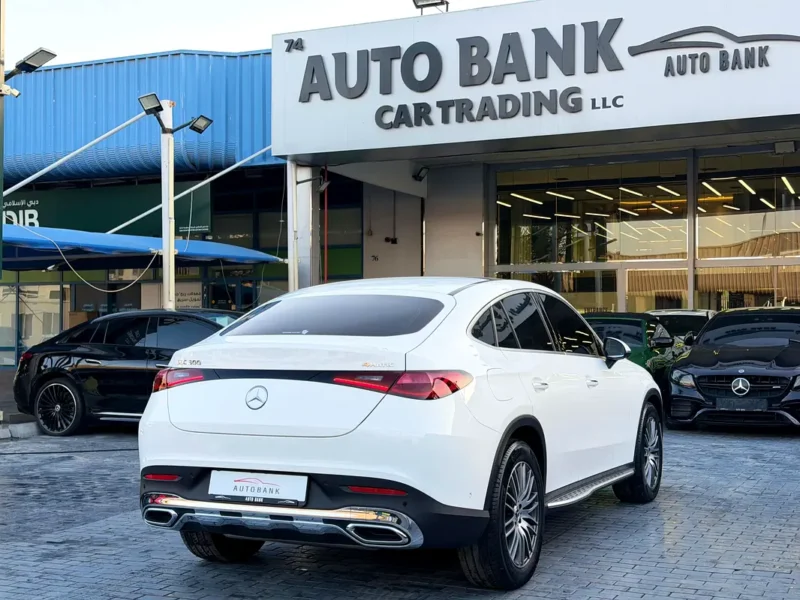 2025 Mercedes-Benz GLC Coupe GLC 300 4 Cylinders Petrol Engine White Tan Coupe