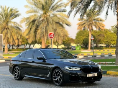 2023 BMW 530i 4 Cylinders Petrol Engine Grey Brown Sedan Korean Specs Pristine Condition