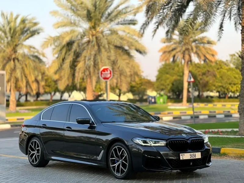 2023 BMW 530i 4 Cylinders Petrol Engine Grey Brown Sedan Korean Specs Pristine Condition