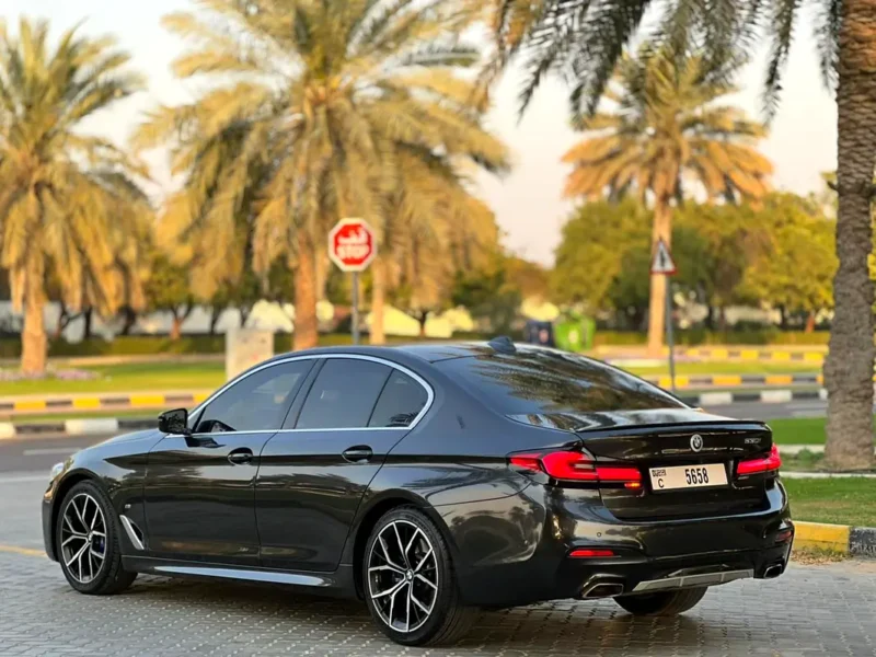 2023 BMW 530i 4 Cylinders Petrol Engine Grey Brown Sedan Korean Specs Pristine Condition