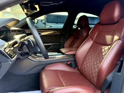 2021 Audi S8 Black Edition 8 Cylinders Petrol Engine Black Red Sedan GCC Specs FULLY LOADED