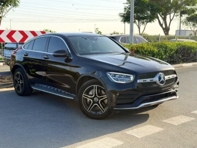 2020 Mercedes-Benz GLC Coupe GLC 300 AMG 4MATIC 4 Cylinders Engine Black Brown Coupe