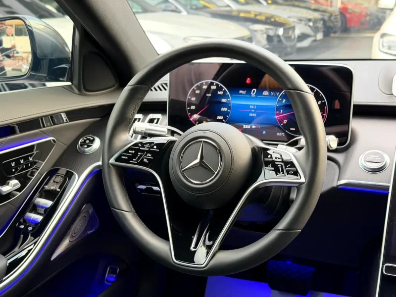 2024 Mercedes-Benz S-Class S 450 6 Cylinders Petrol Engine Grey Black Sedan Korean Specs