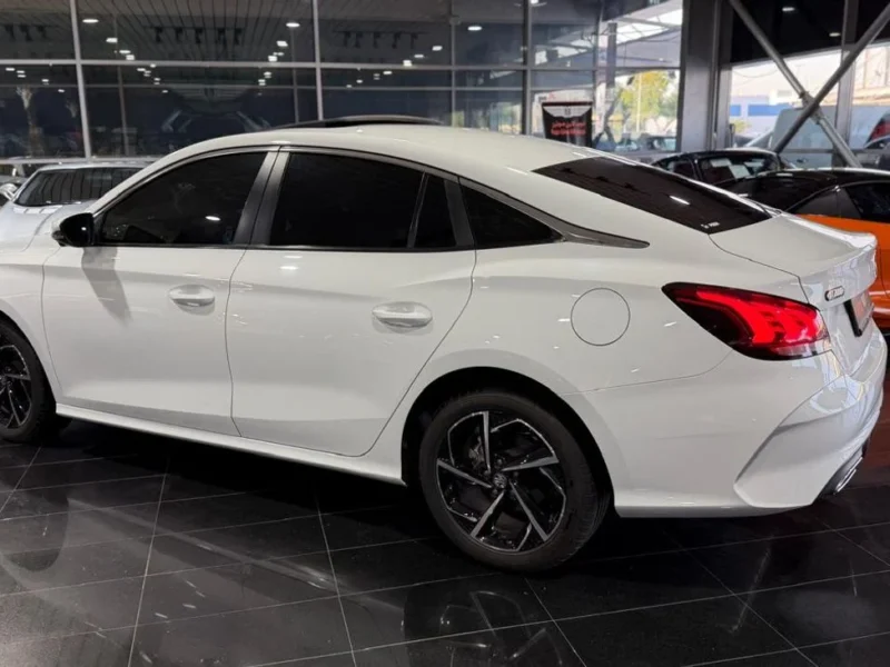 2025 MG GT STD TURBO 1.5 Litres 4 Cylinders Petrol Engine White Black Sedan GCC Specs
