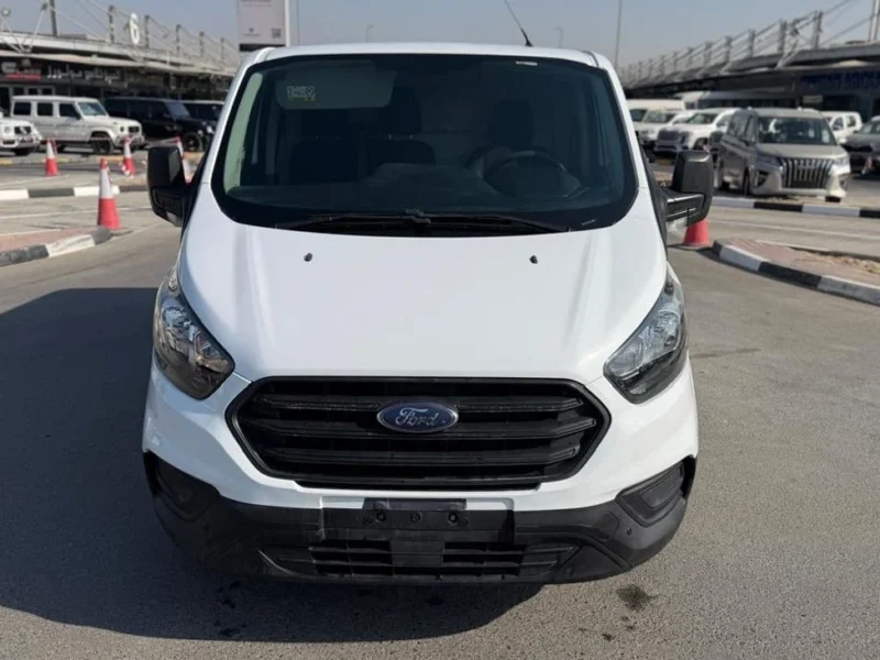 2021 Ford Transit Van Manual 2.4 Litres 4 Cylinders Diesel Engine White Grey Beige GCC Specs