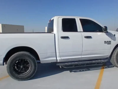 2020 Dodge RAM 3.6 Litres 6 Cylinders Petrol Engine White Red Pickup Truck Automatic