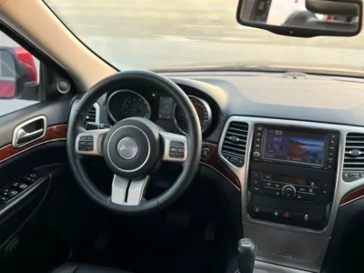2012 Jeep Grand Cherokee Limited 6 Cylinders Petrol Engine Red Black SUV GCC Specs
