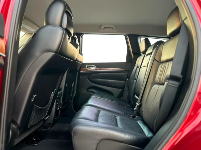 2012 Jeep Grand Cherokee Limited 6 Cylinders Petrol Engine Red Black SUV GCC Specs