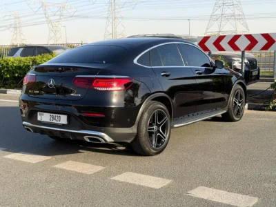 2020 Mercedes-Benz GLC Coupe GLC 300 AMG 4MATIC 4 Cylinders Engine Black Brown Coupe