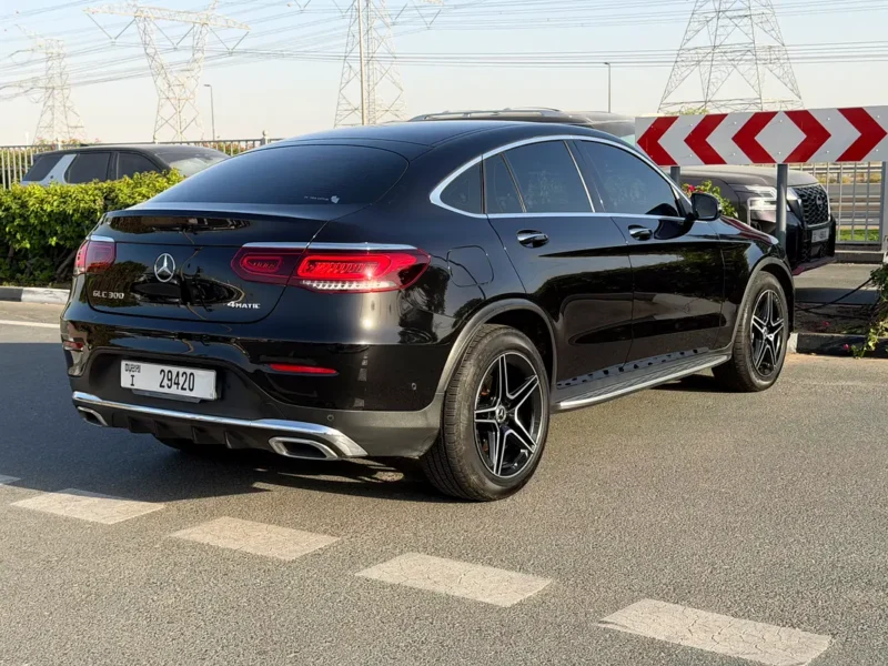 2020 Mercedes-Benz GLC Coupe GLC 300 AMG 4MATIC 4 Cylinders Engine Black Brown Coupe