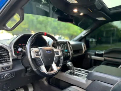 2017 Ford F-150 Raptor 6 Cylinders Petrol Engine Blue Grey Pickup Truck American Specs