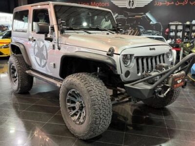2017 Jeep Wrangler Sport 3.6L 6 Cylinders Petrol Engine AT Grey Black SUV GCC Specs