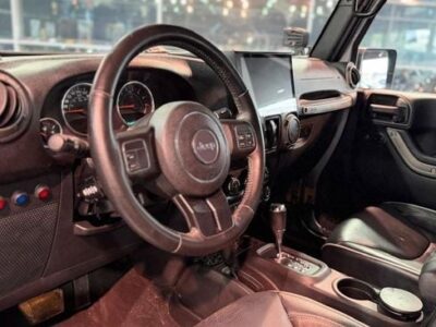 2017 Jeep Wrangler Sport 3.6L 6 Cylinders Petrol Engine AT Grey Black SUV GCC Specs