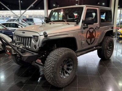 2017 Jeep Wrangler Sport 3.6L 6 Cylinders Petrol Engine AT Grey Black SUV GCC Specs