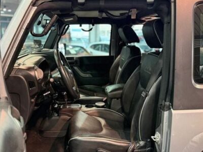 2017 Jeep Wrangler Sport 3.6L 6 Cylinders Petrol Engine AT Grey Black SUV GCC Specs