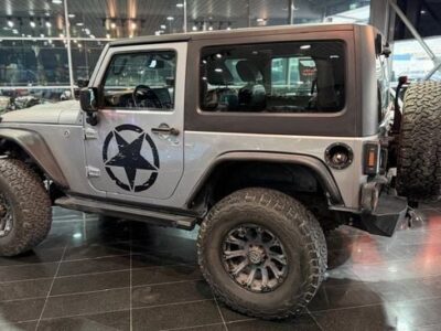 2017 Jeep Wrangler Sport 3.6L 6 Cylinders Petrol Engine AT Grey Black SUV GCC Specs