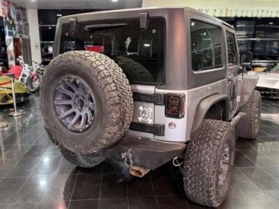 2017 Jeep Wrangler Sport 3.6L 6 Cylinders Petrol Engine AT Grey Black SUV GCC Specs