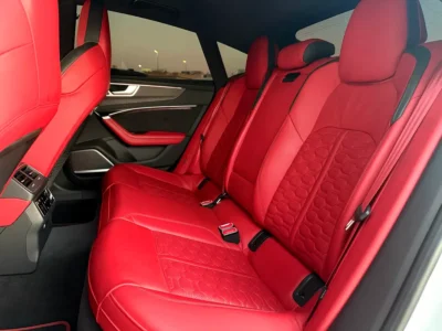2021 Audi S7/RS7 4.0 TFSI Quattro 8 Cylinders Petrol Engine White Red Sedan Automatic
