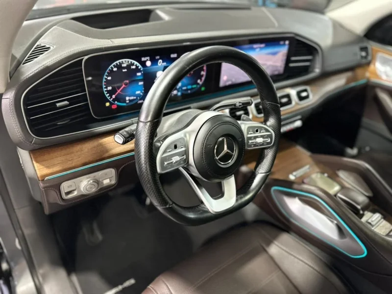 2020 Mercedes Benz GLS450 4MATIC 3.0 Litres 6 Cylinders Petrol Engine Grey Black SUV