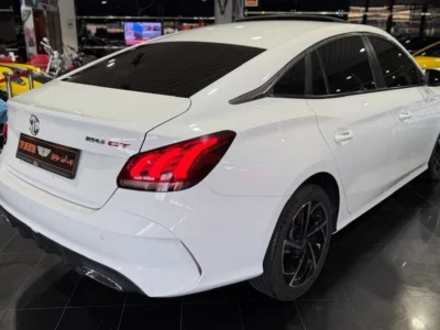 2025 MG GT STD TURBO 1.5 Litres 4 Cylinders Petrol Engine White Black Sedan GCC Specs